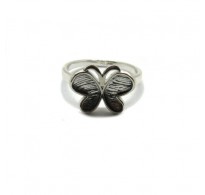 R001878 Handmade Sterling Silver Ring Stamped Solid 925 Butterfly Nickel Free